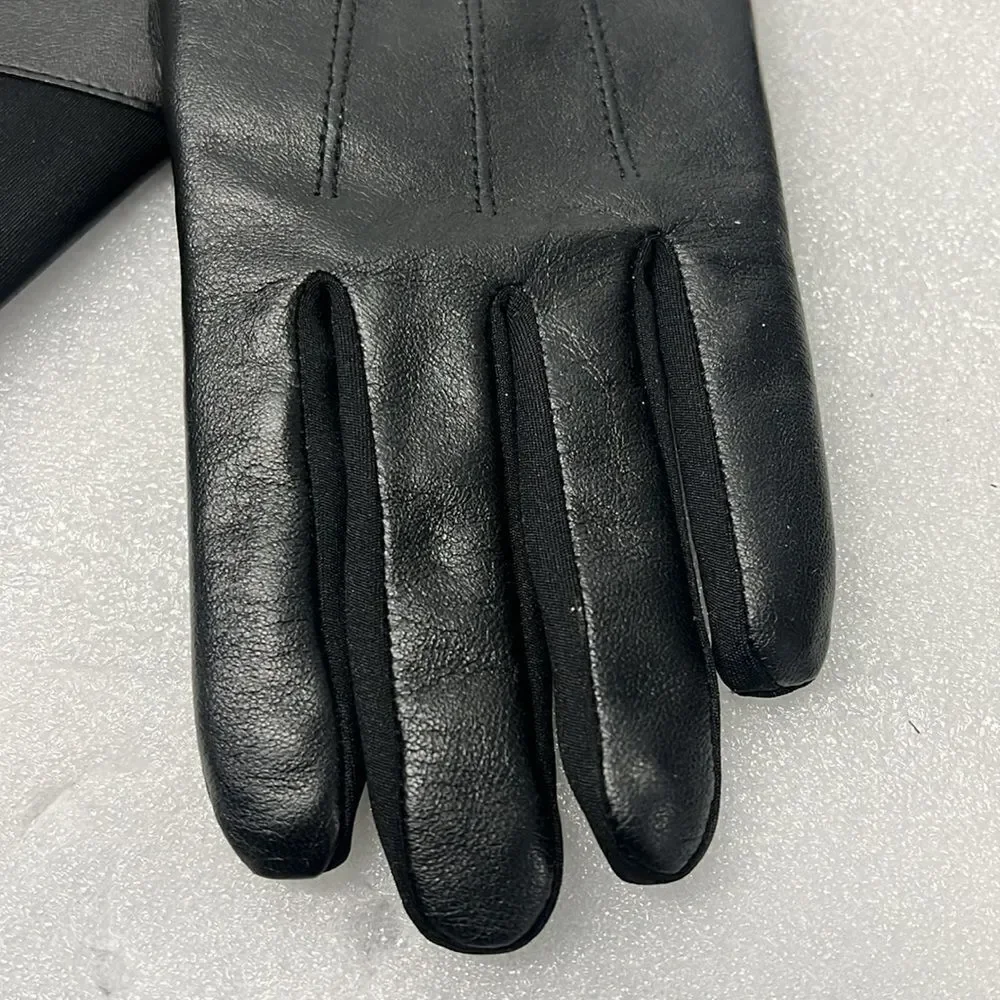 Isotoner genuine leather winter gloves - Picture 2 of 5